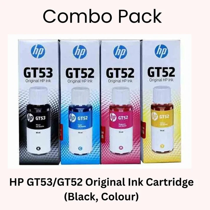 HP GT53/GT52 Original Ink Bottle Combo pack HP