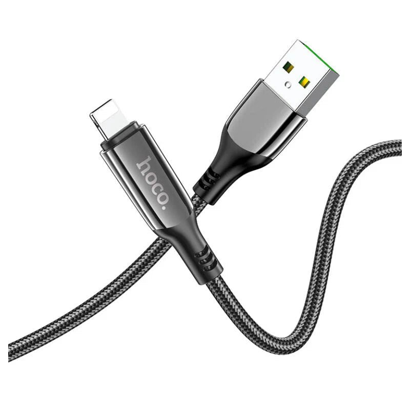 Hoco Charging Power Display 2.4A Usb To Lightning Cable 1.2M - S51 Hoco