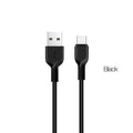 Hoco X20 Flash Charging Data Sync Cable - USB-C / 1 Meters / Black Hoco