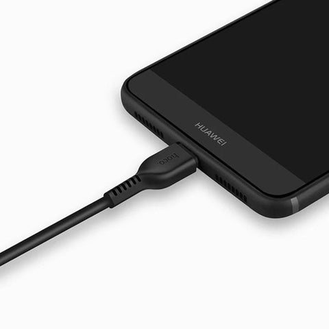 Hoco X20 Flash Charging Data Sync Cable - USB-C / 3 Meters / Black Hoco