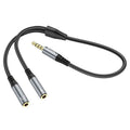 Hoco audio adapter Input Cable - 3.5mm / Black Hoco