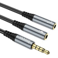 Hoco audio adapter Input Cable - 3.5mm / Black Hoco