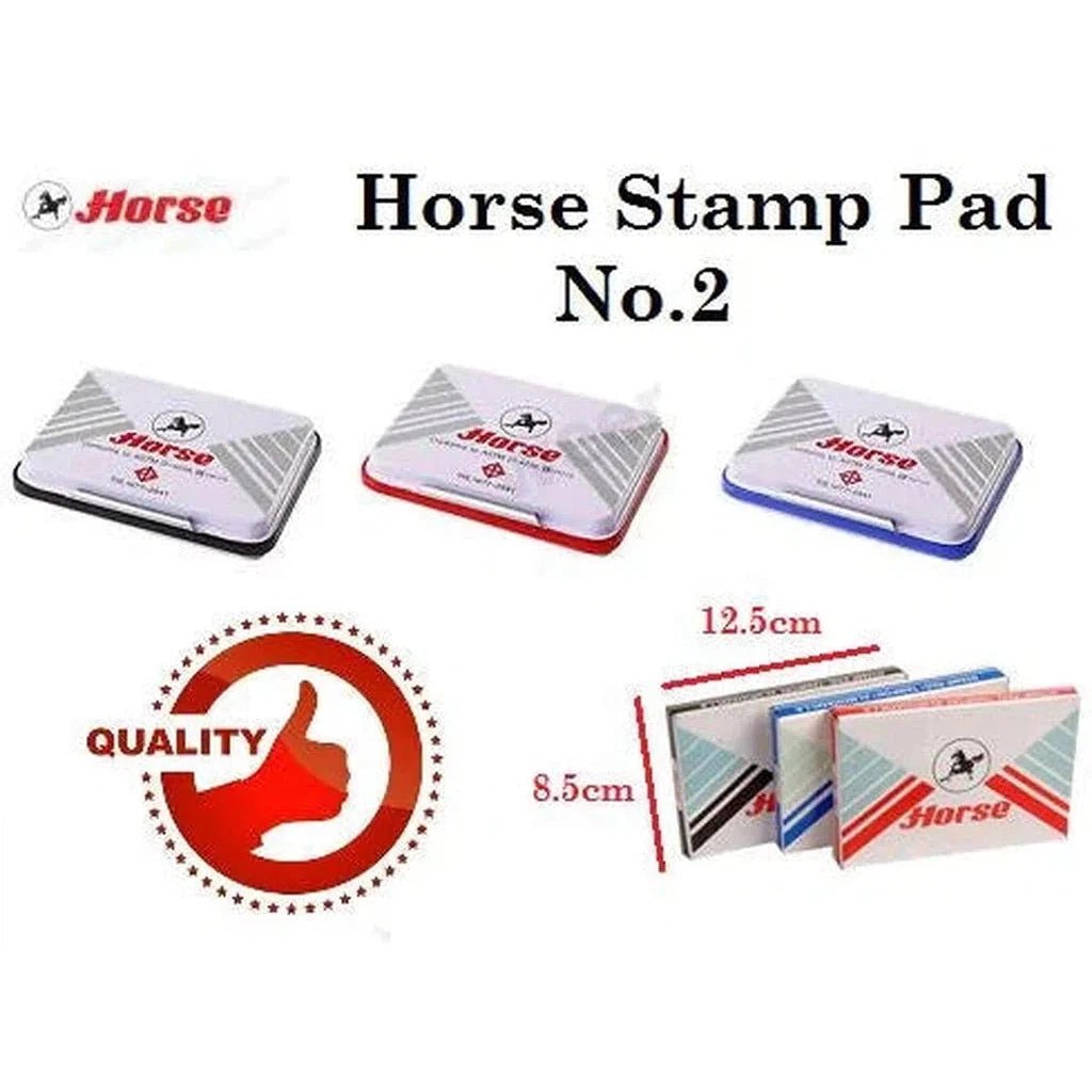 Horse Stamp Pad No. 2 ColorWaves