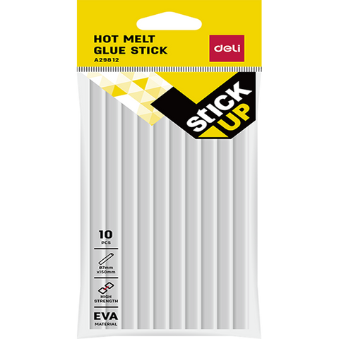Hot Melt Glue Stick A29812 7 X 150Mm 10Pcs / Packet ColorWaves