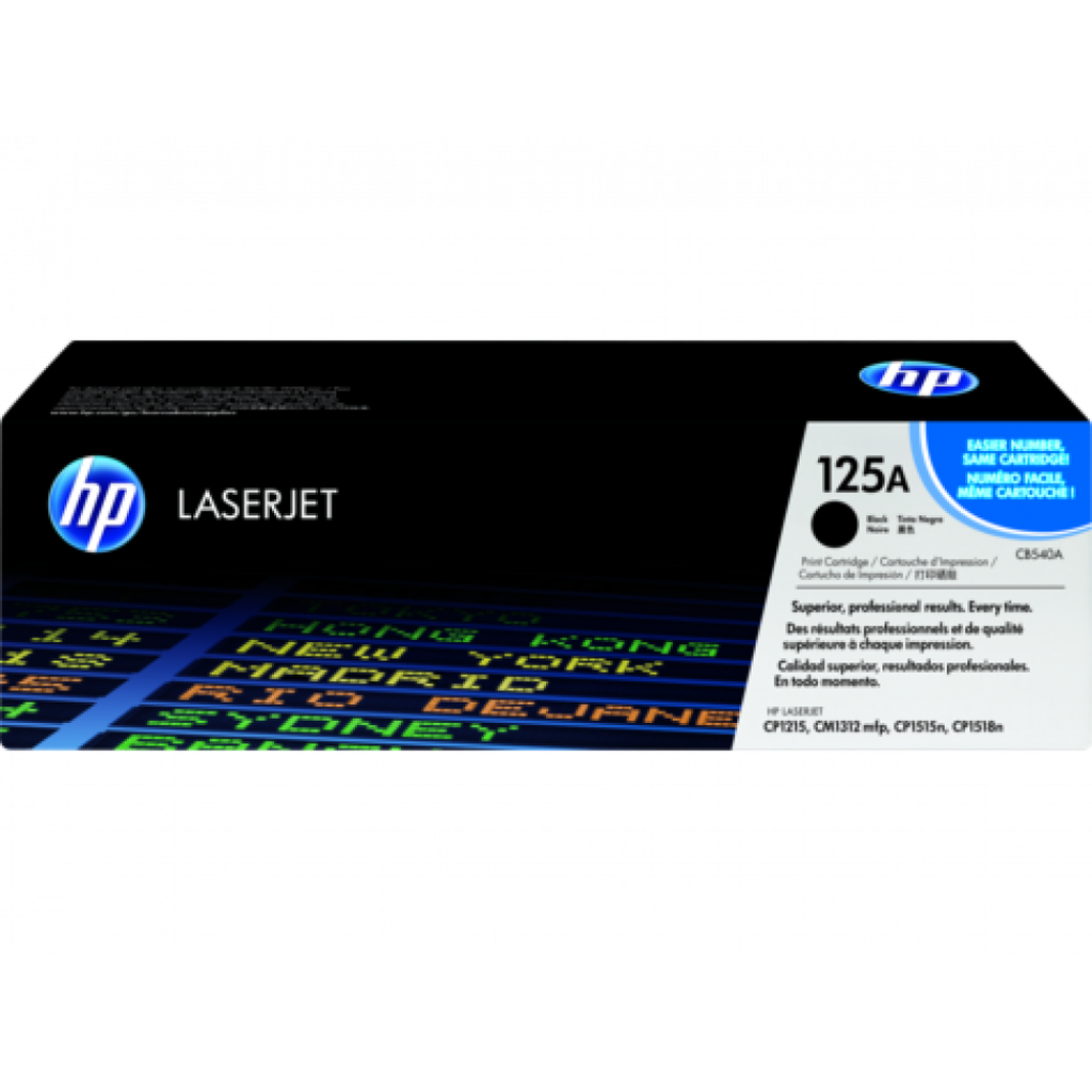 Hp 125A Black (Cb540A) Toner HP
