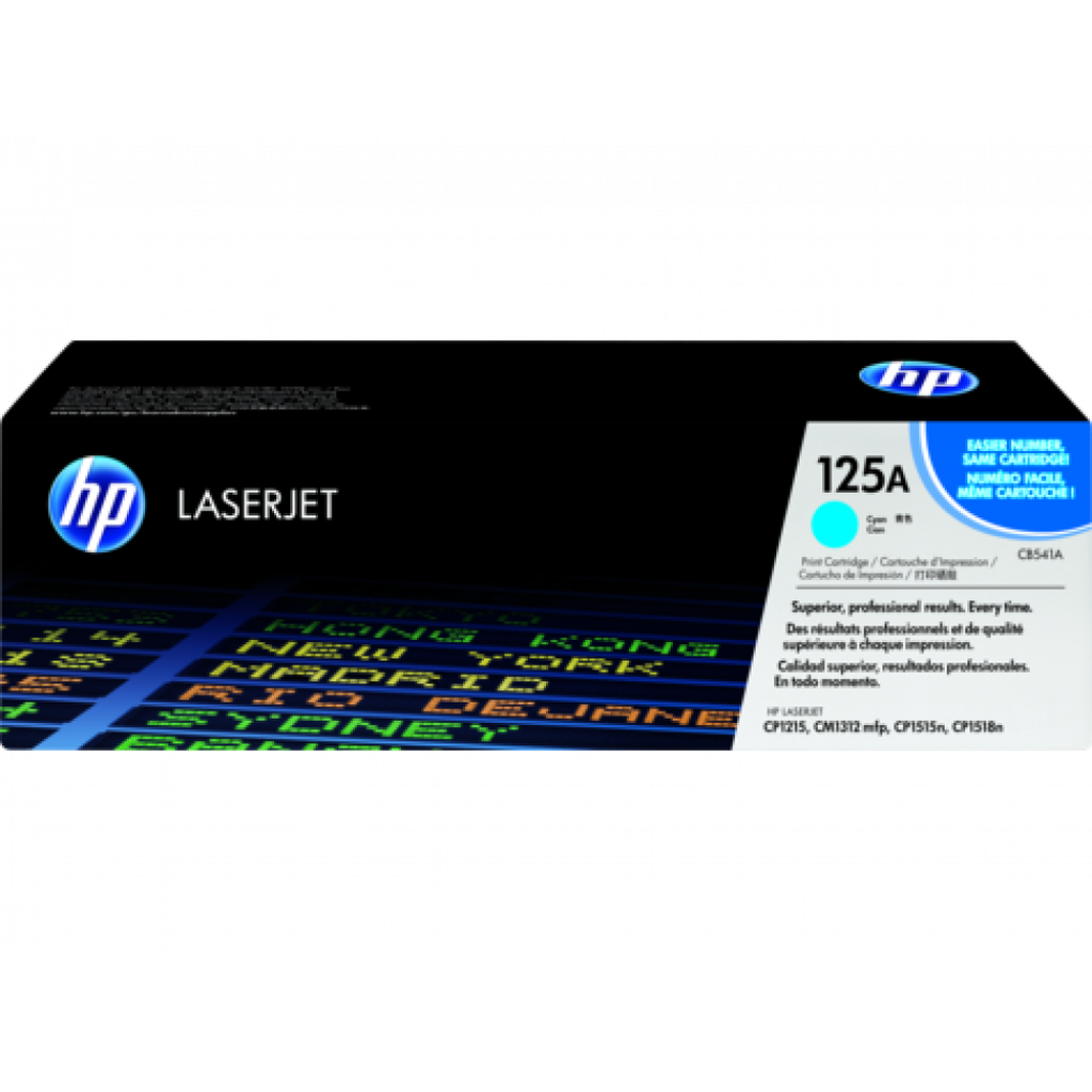 Hp 125A Cyan (Cb541A) Toner HP