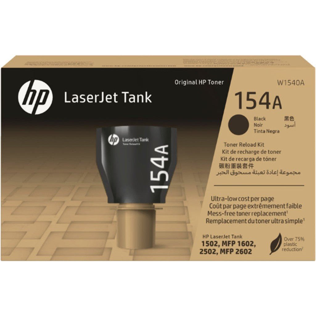 Hp 154A Black Original Laserjet Tank Toner Reload Kit W1540A HP