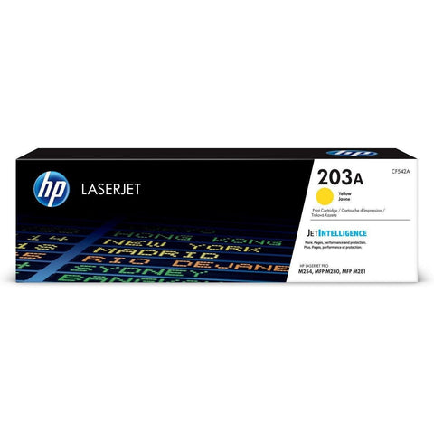 Hp 203A Cf542A Yellow Original Laserjet Toner HP
