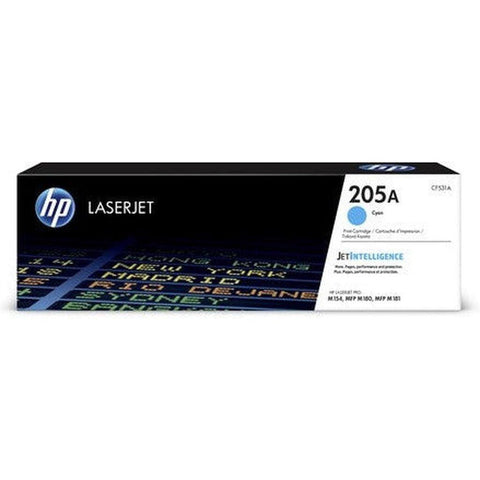 Hp 205A Cf531A Cyan Original Laserjet Toner Cartridge HP