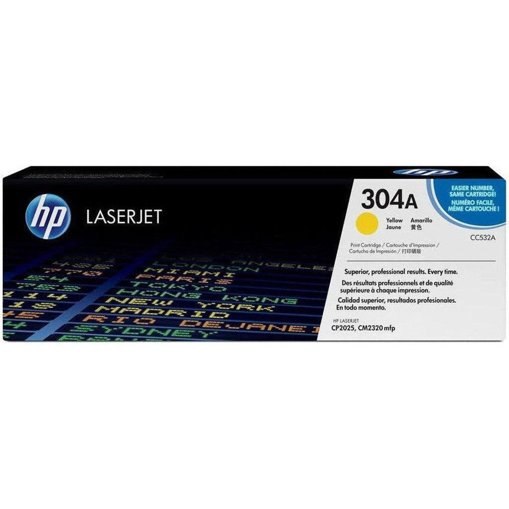 Hp 304A Cc532A Toner Cartridge Yellow HP