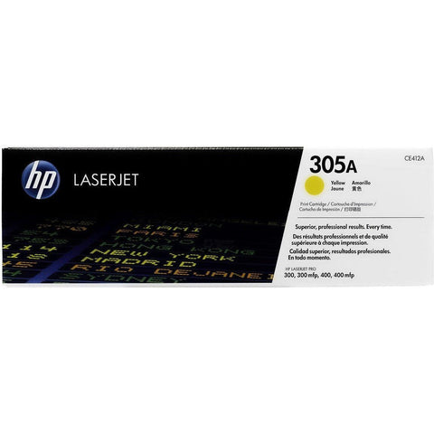 Hp 305A Yellow Original Laserjet Toner Cartridge HP
