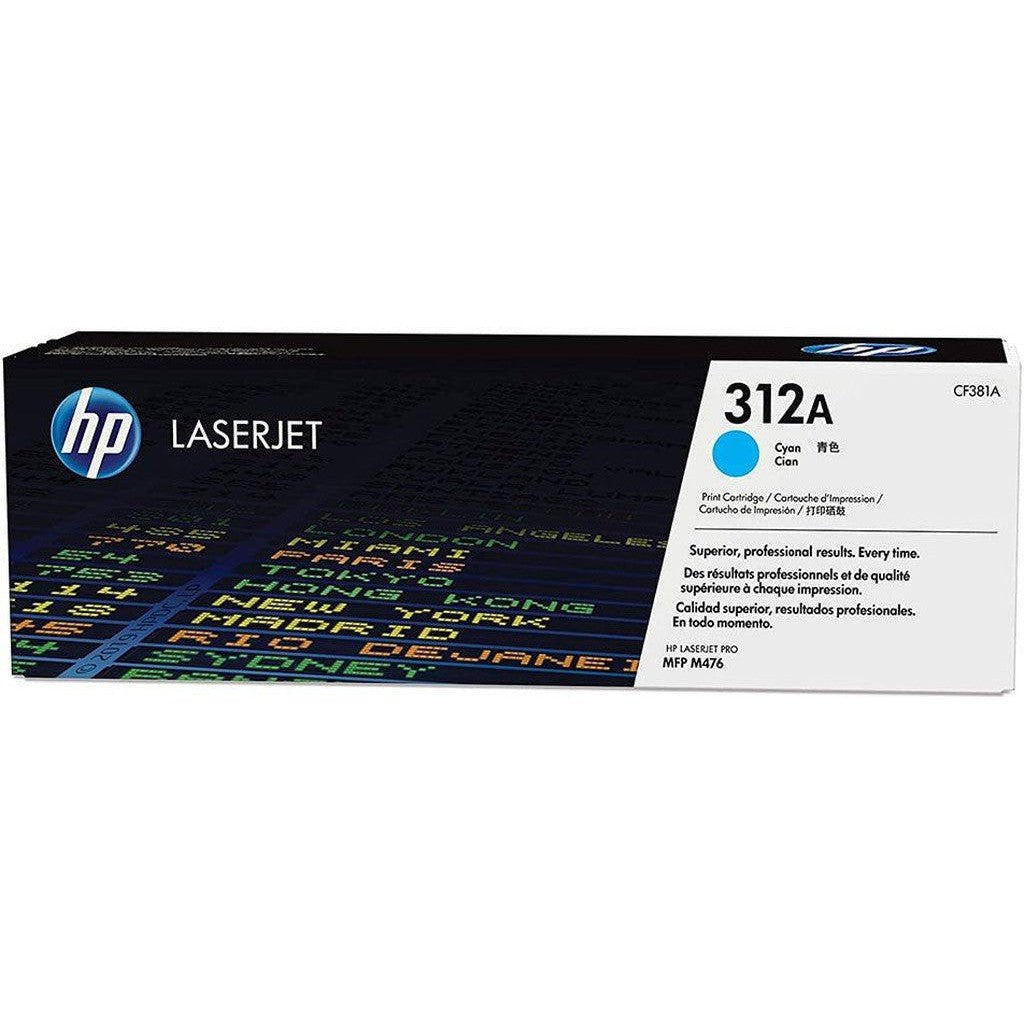 Hp 312A Cf381A Toner Cartridge Cyan HP