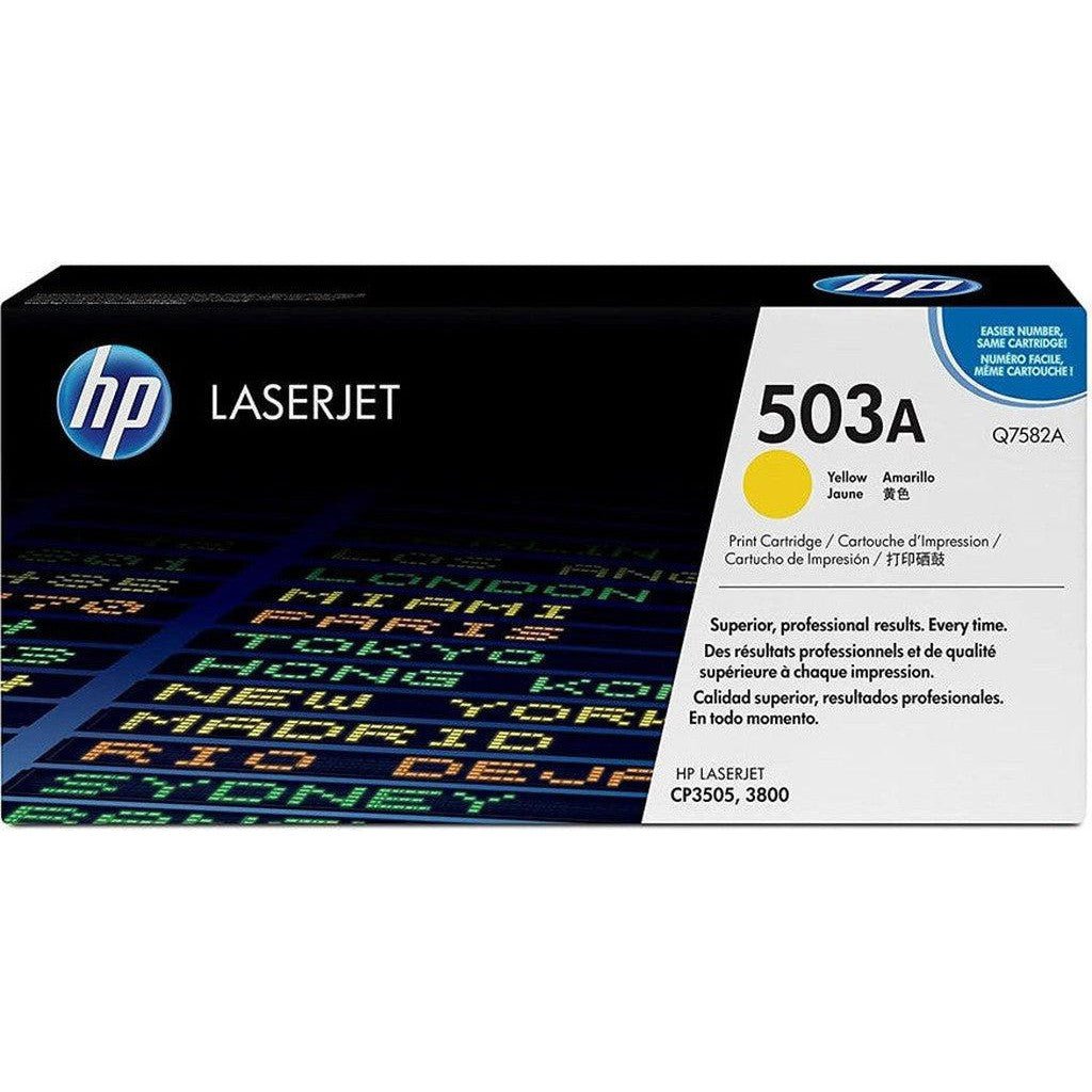 Hp 503A Q7582A Toner Cartridge Yellow HP