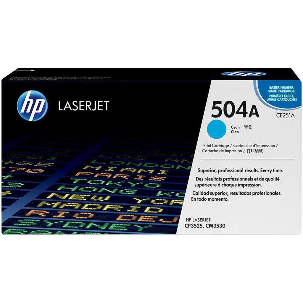 Hp 504A Ce251A Toner Cartridge Cyan HP