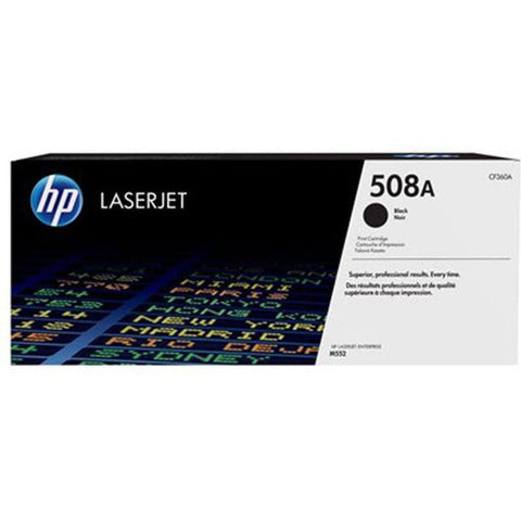 Hp 508A Black Original Laserjet Toner Cartridge Cf360A HP