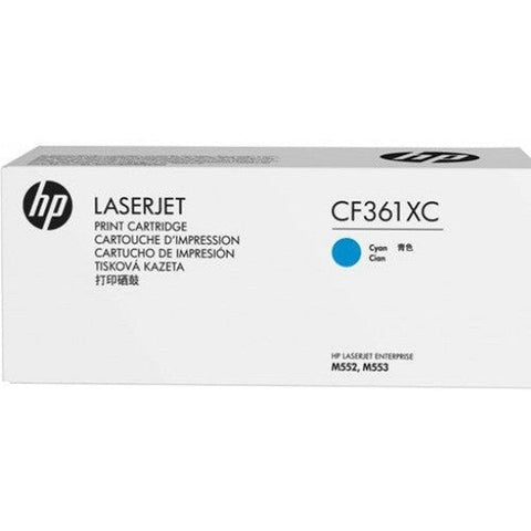 Hp 508Xc Cyan Original Toner Cartridge Cf361Xc HP