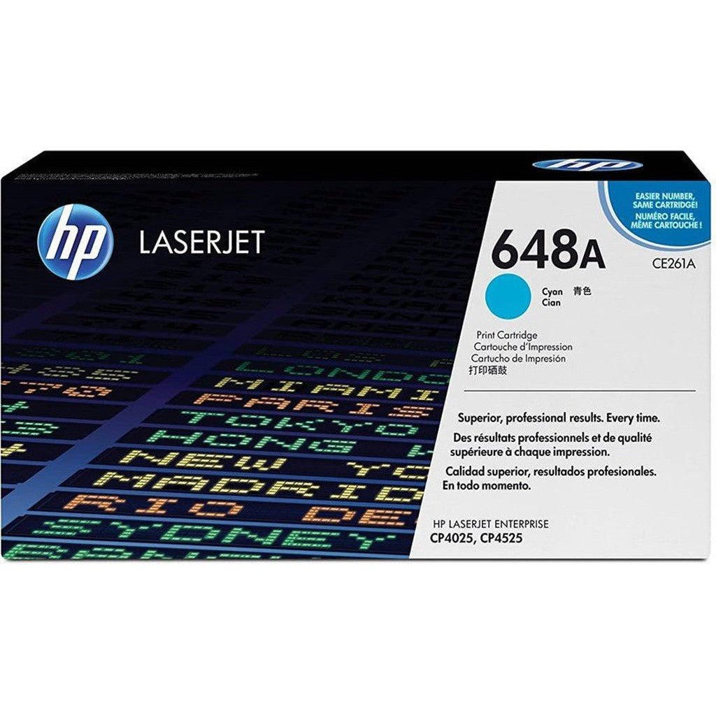 Hp 648A Ce261A Toner Cartridge Cyan HP