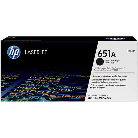 Hp 651A Black Laserjet Toner Ce340A HP