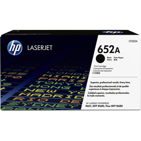 Hp 652A Black Toner Cartridge Cf320A HP