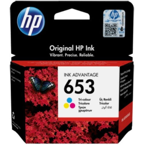 Hp 653 Original Tri-Colour Ink Cartridge HP