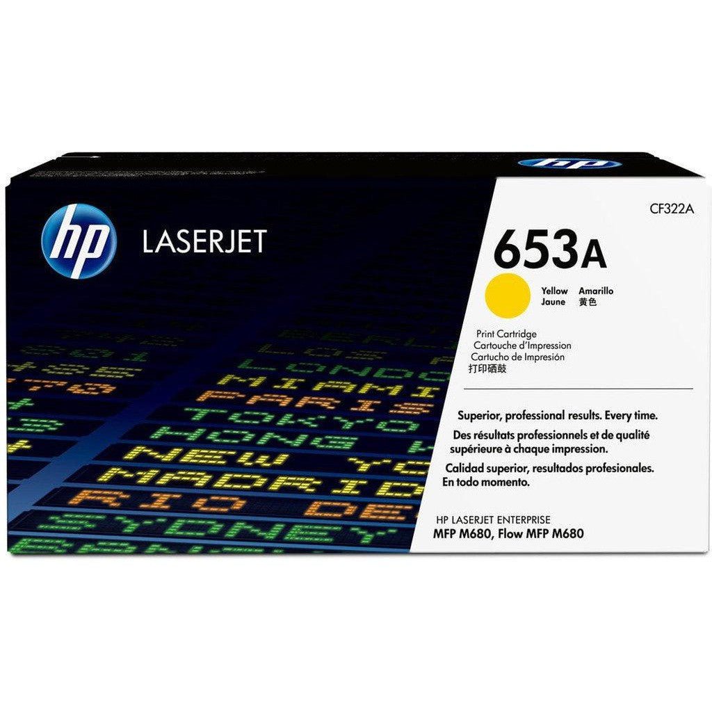 Hp 653A Yellow Color Toner Cartridge Cf322A HP