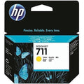 HP 711 Yellow DesignJet Ink Cartridge-CZ132A HP