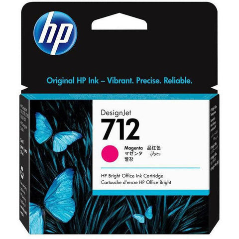 Hp 712 Magenta Design Jet Ink Cartridge - 29 Ml / Magenta Color / Ink Cartridge HP