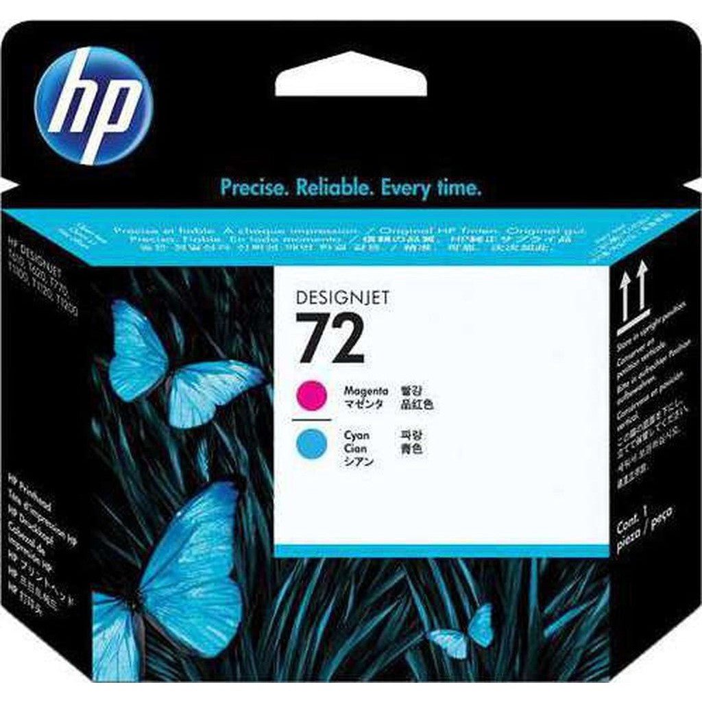 Hp 72 Magenta And Cyan Designjet Printhead C9383A HP