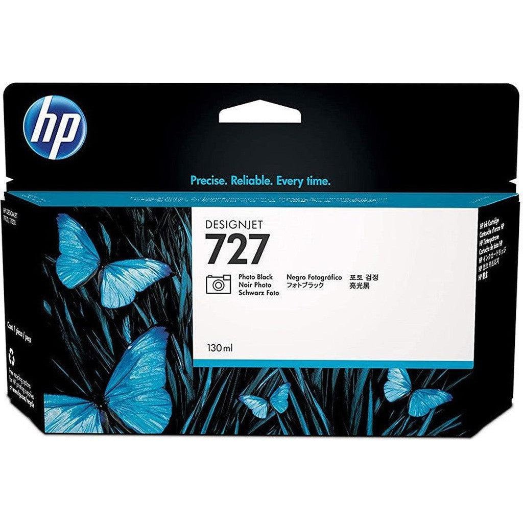 Hp 727 B3P23A Photo Black 130 Ml Ink HP