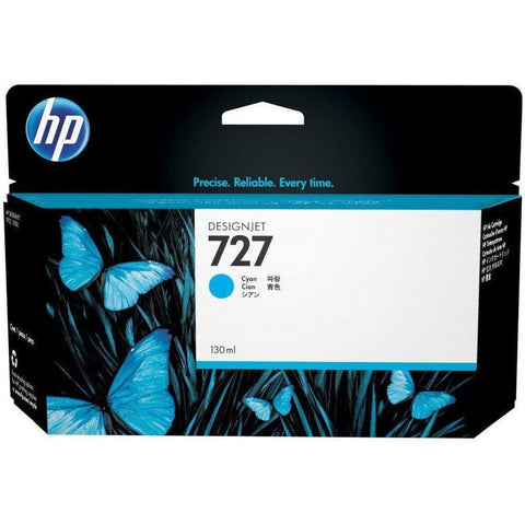 Hp 727 Cyan 130Ml Ink Cartridge B3P19A HP