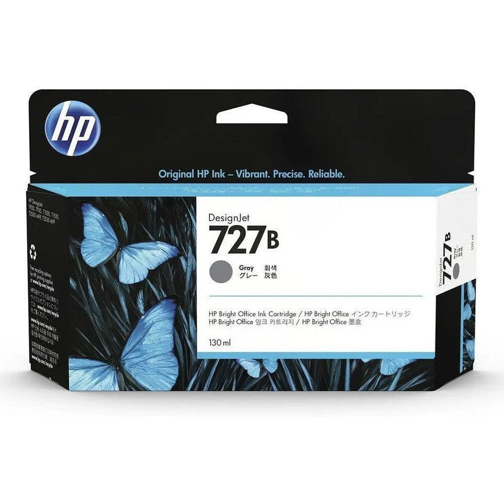 Hp 727 Gray Ink 130Ml Cartridge B3P24A HP
