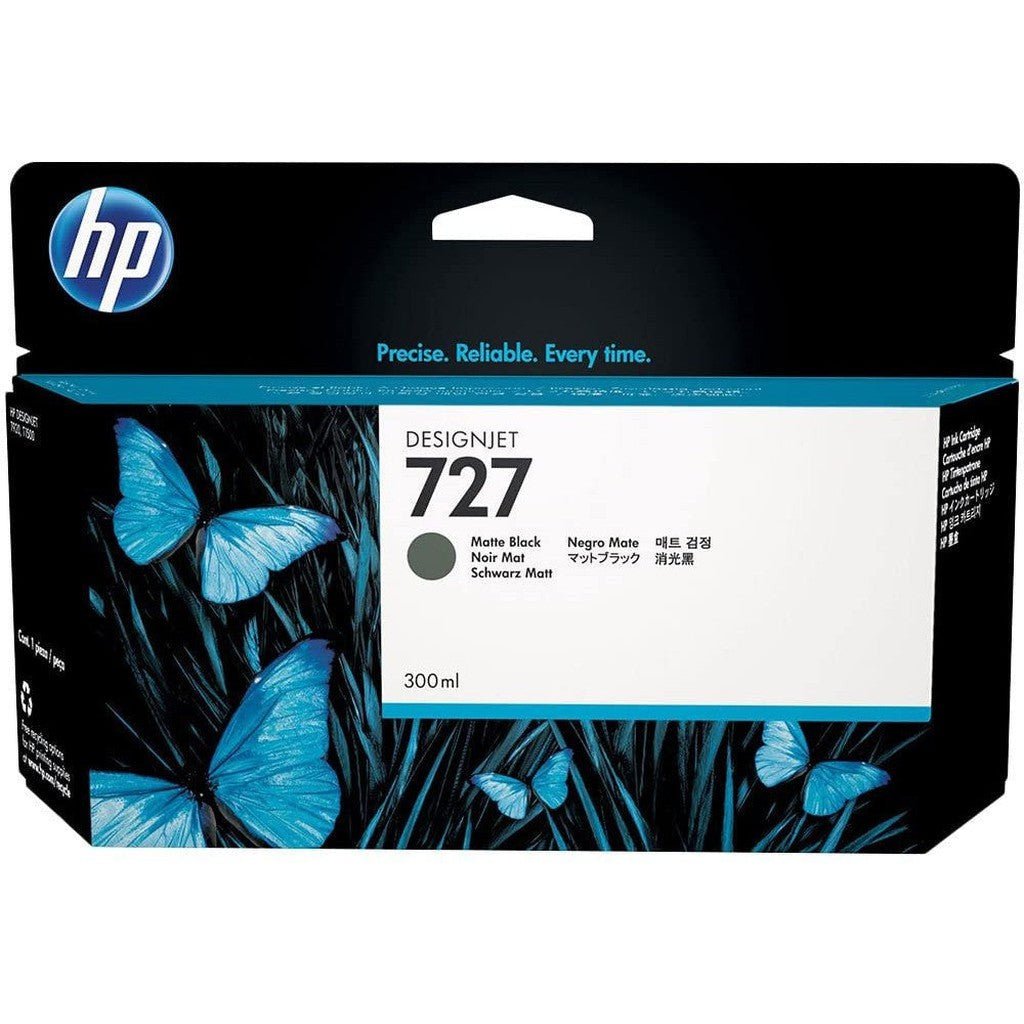 HP 727 130-ml Matte Black DesignJet Ink Cartridge HP
