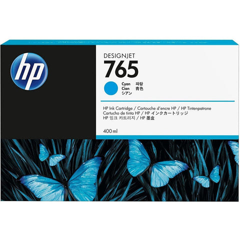 Hp 765 F9J52A Cyan Ink Cartridge HP