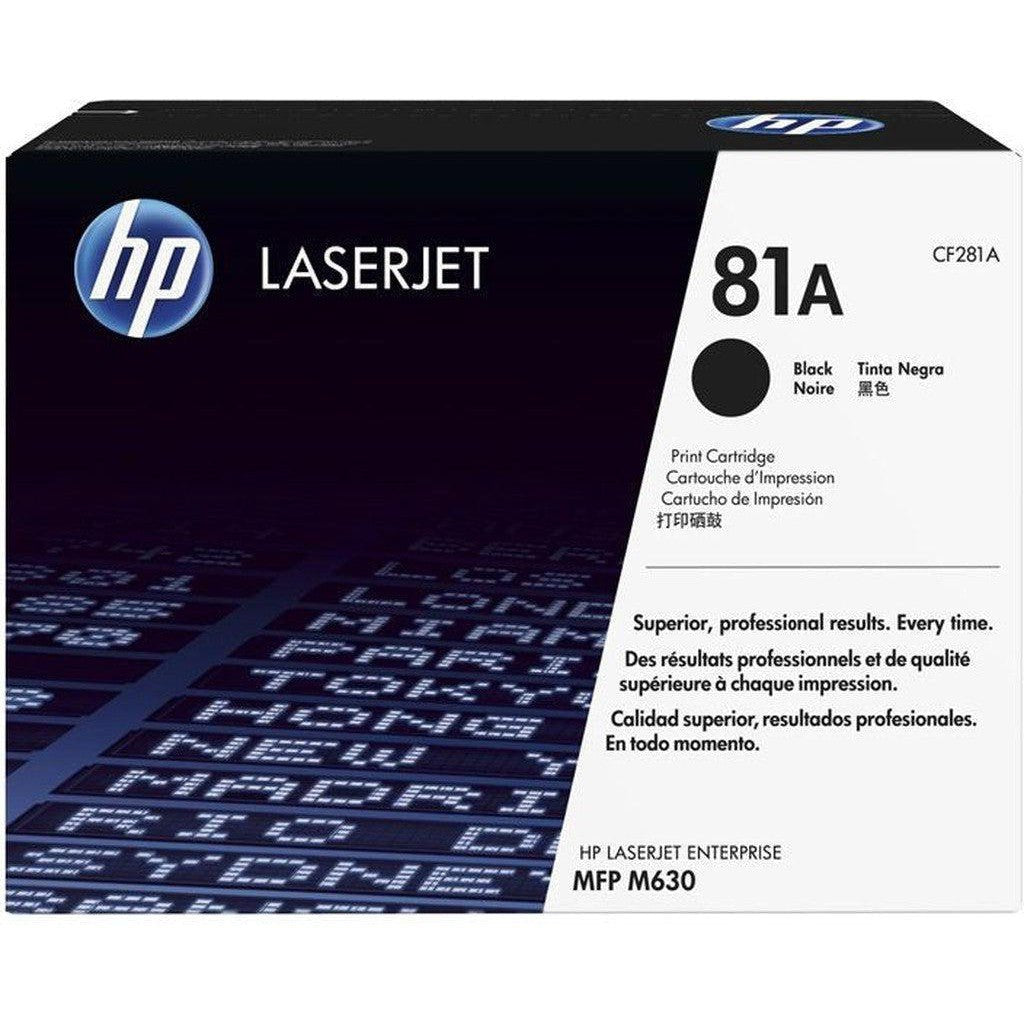 Hp 81A Cf281A Toner Cartridge Black HP