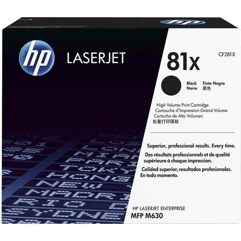 Hp 81X High Yield Black Toner (Cf281X) HP
