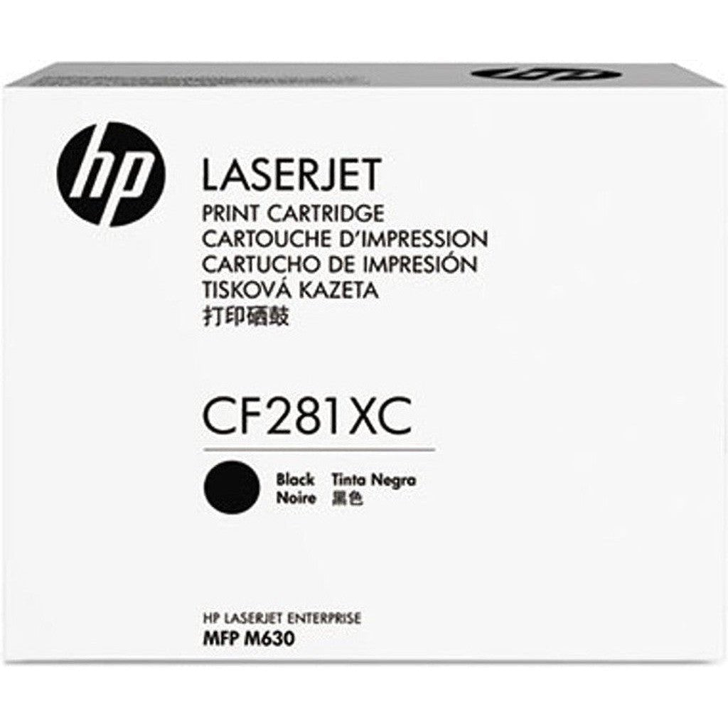 Hp 81Xc Black Contract Toner Cartridge (Cf281Xc) HP