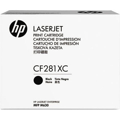 Hp 81Xc Black Contract Toner Cartridge (Cf281Xc) HP
