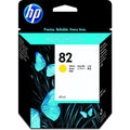 Hp 82 Yellow 69 Ml Genuine Ink Cartridge C4913A HP