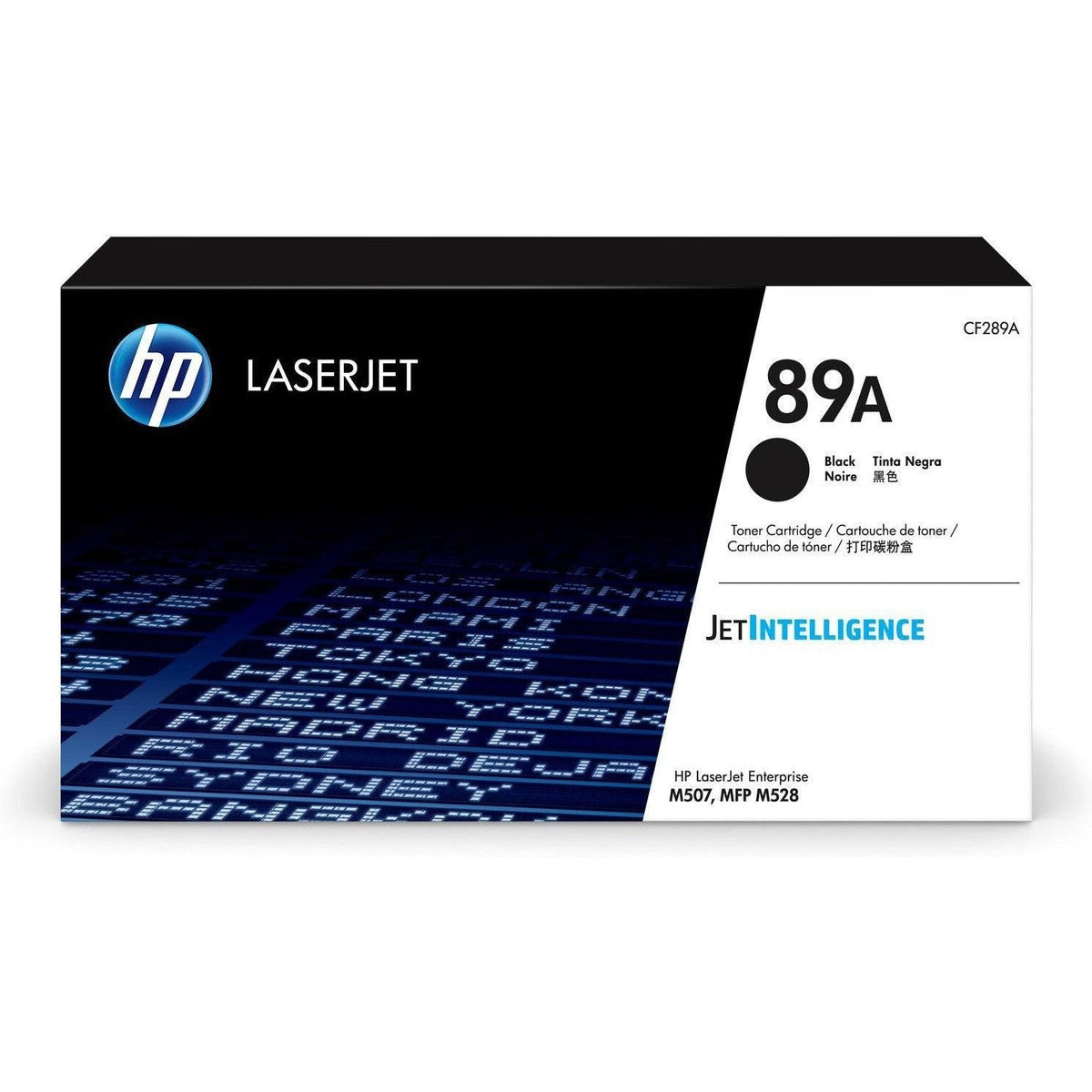 Hp 89A Black Original Laserjet Toner Cartridge Cf289A HP