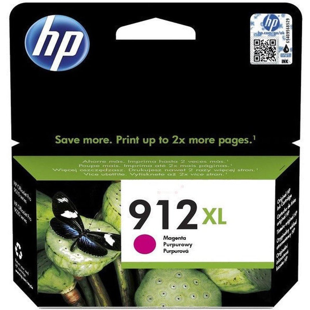 Hp 912 Xl High Yield Magenta Original Ink Cartridge 3Yl82Ae HP
