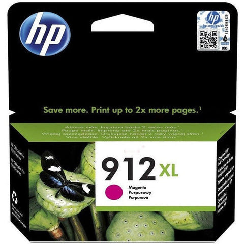 Hp 912 Xl High Yield Magenta Original Ink Cartridge 3Yl82Ae HP