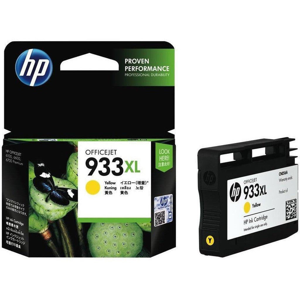 Hp 933 XL Yellow Ink Cartridge Cn056Ae HP