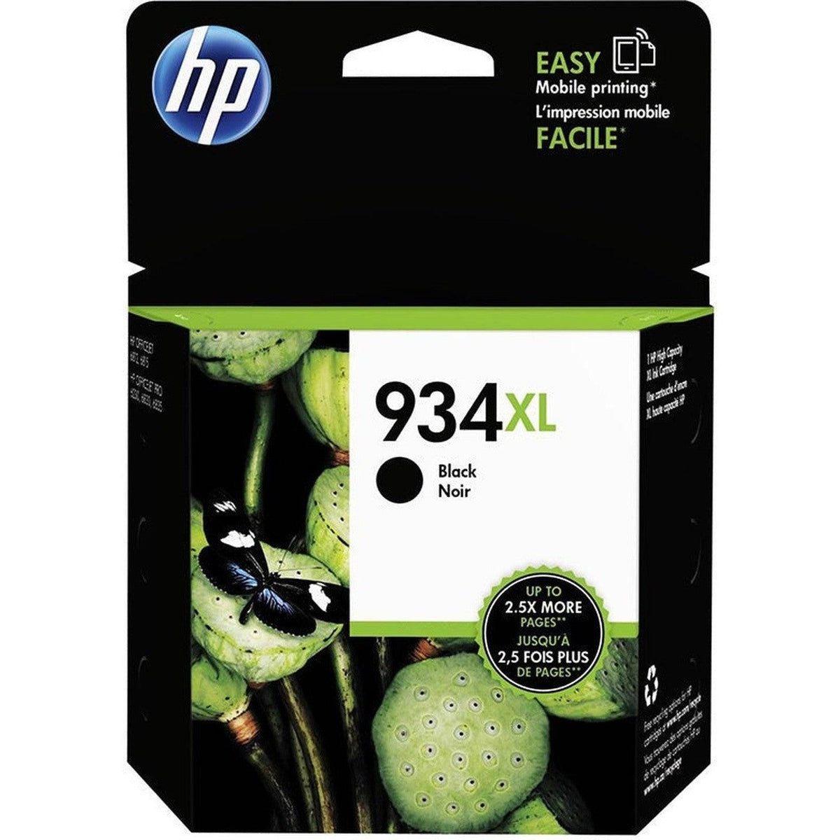 Hp 934Xl Black Ink Cartridge C2P23Ae HP