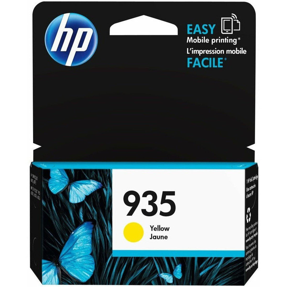 Hp 935 Yellow Ink Cartridge C2P22Ae HP
