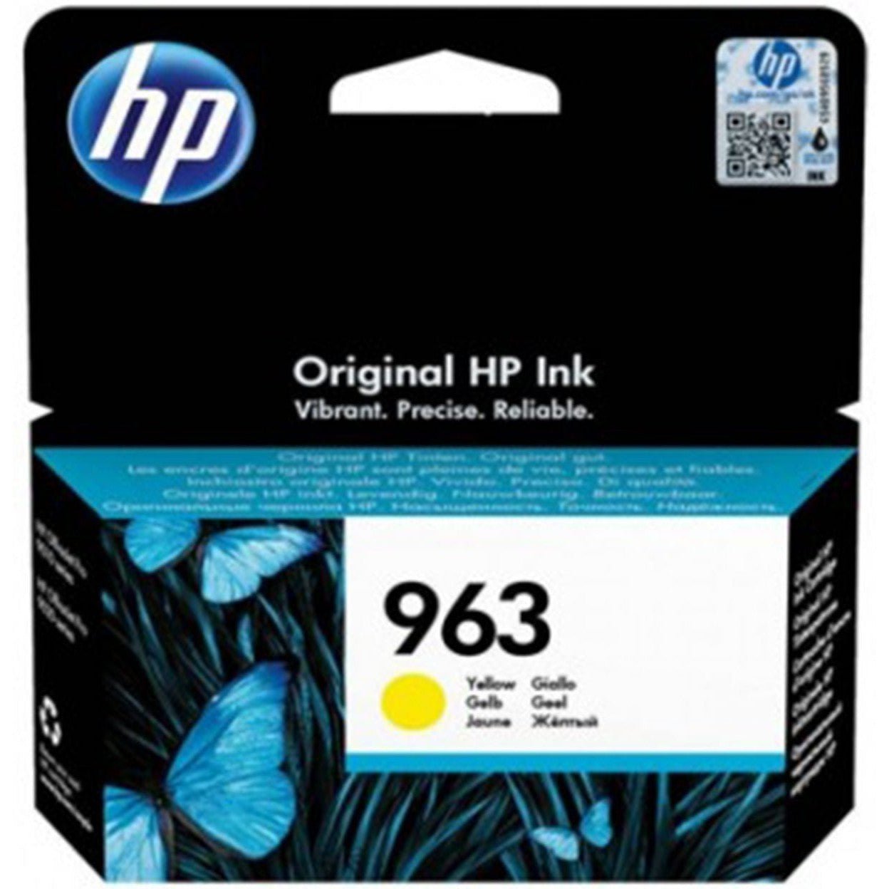 Hp 963 Yellow Ink Cartridge 3Ja25Ae HP