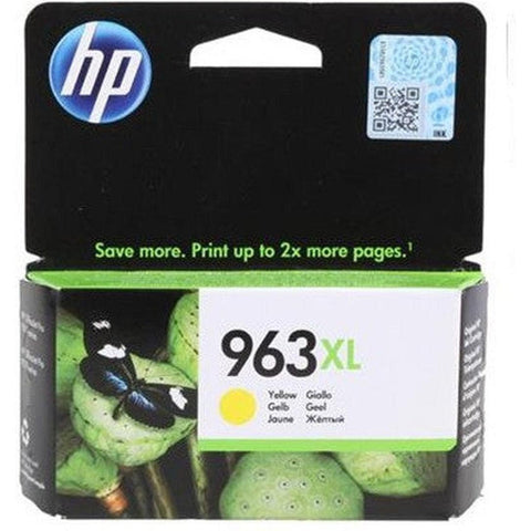 HP 963XL High Yield Yellow Original Ink Cartridge - 1600 Pages / Yellow Color / Ink Cartridge HP