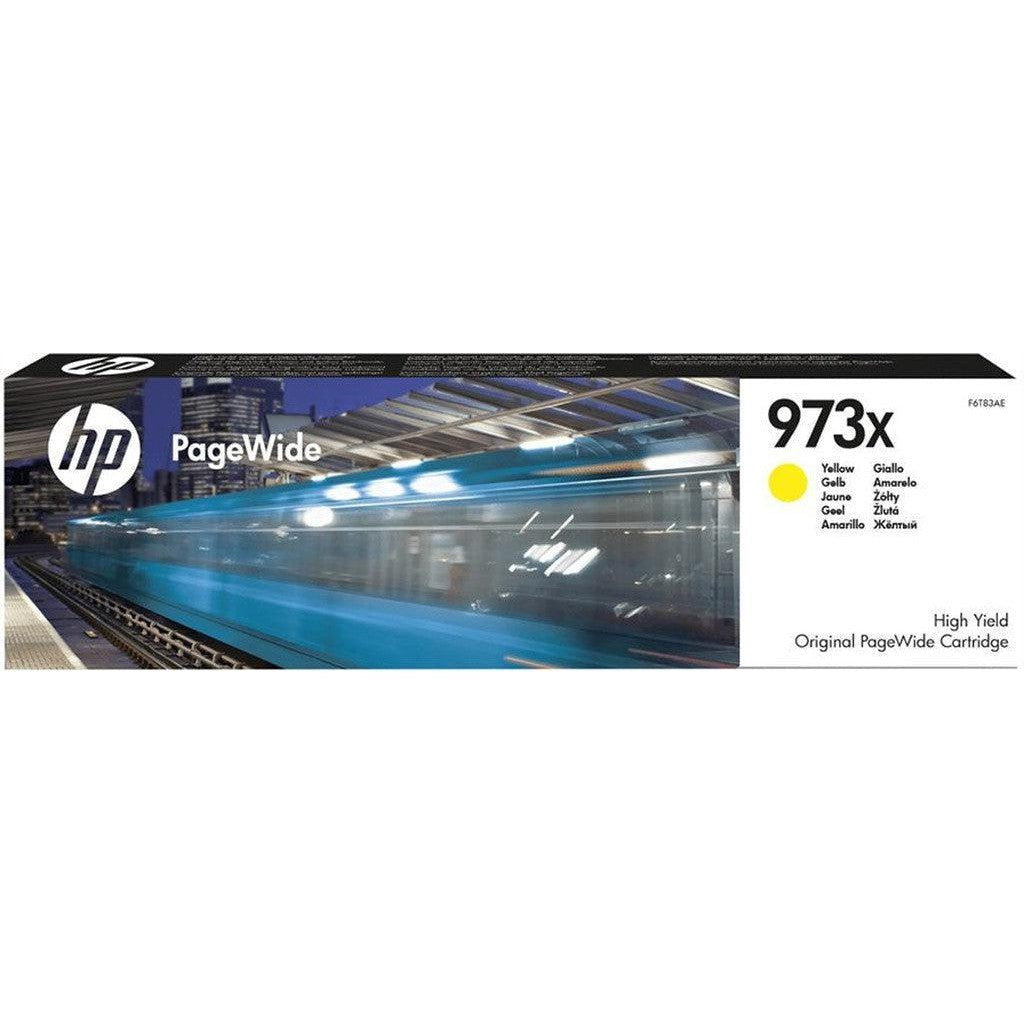 Hp 973X High Yield Yellow Page Ink Cartridge F6T83Ae HP