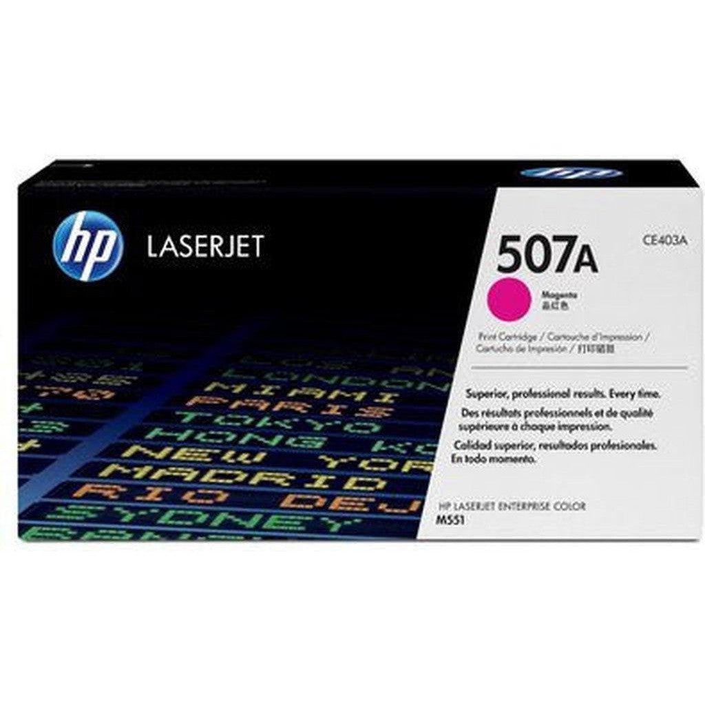 Hp Ce403 Magenta Toner Cartridge 507A HP