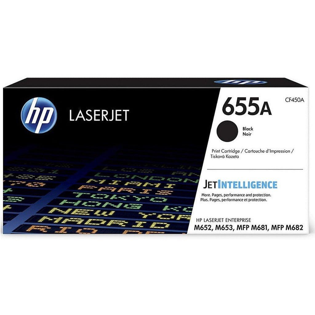 Hp Cf450A Black Toner 655A HP