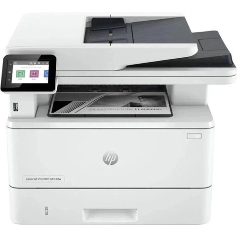 HP LaserJet Pro MFP 4103fdw - 40ppm / 1200dpi / A4 / USB / LAN / Wi-Fi / FAX / Mono Laser - Printer HP